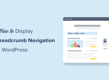 如何设置显示WordPress面包屑导航菜单