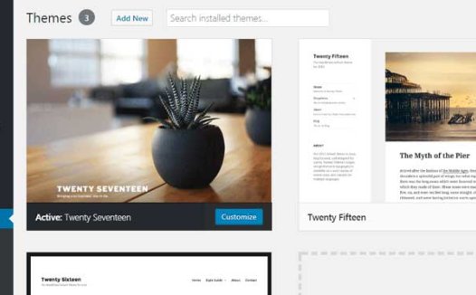 如何安装WordPress主题
