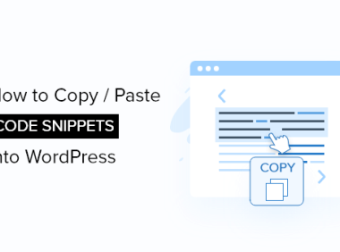 如何添加代码片段粘贴至WordPress网站