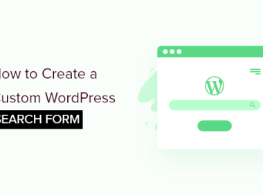 如何创建自定义WordPress搜索表单