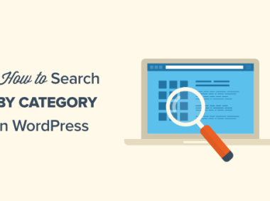 如何在WordPress中实现按类别搜索