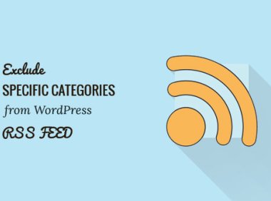 如何从WordPress网站RSS Feed中排除特定分类