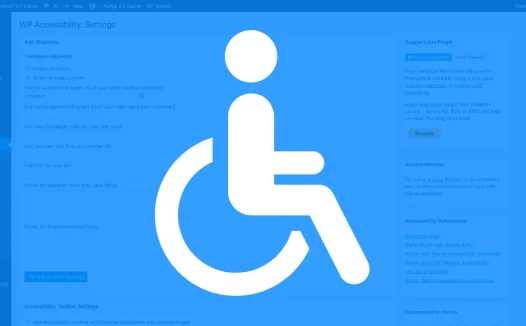 创建和测试WordPress可访问性