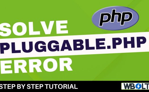 如何修复WordPress中的Pluggable.php文件错误